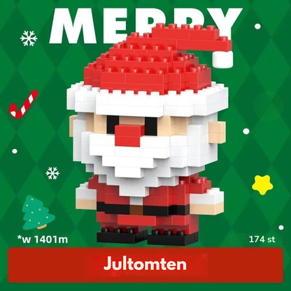 Tomtens Byggklossar™ – 12 kreativa julfigurer för hela familjen. En stor succé förra året – ännu större i år