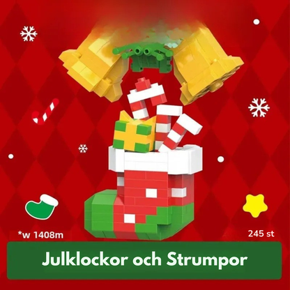 Tomtens Byggklossar™ – 12 kreativa julfigurer för hela familjen. En stor succé förra året – ännu större i år