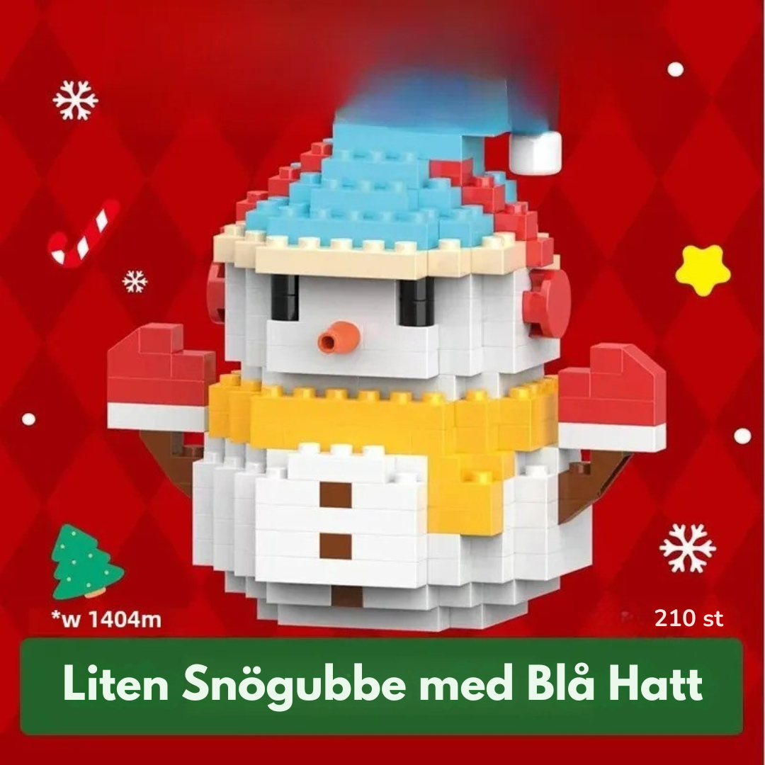 Tomtens Byggklossar™ – 12 kreativa julfigurer för hela familjen. En stor succé förra året – ännu större i år