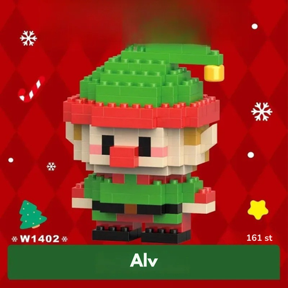 Tomtens Byggklossar™ – 12 kreativa julfigurer för hela familjen. En stor succé förra året – ännu större i år